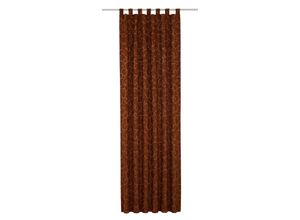 4004567110369 - Vorhang WIRTH Toco-Ranke Gardinen Gr 225 cm Schlaufen 132 cm braun Schlaufen