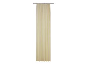 4004567120665 - Vorhang WIRTH ILSENBURG Gardinen Gr 245 cm Kräuselband 135 cm beige (creme) Kräuselband