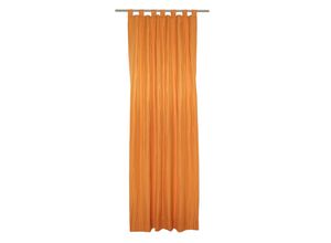 4004567122287 - Vorhang WIRTH LANGWASSER Gardinen Gr 175 cm Schlaufen 135 cm orange (apricot) Schlaufen