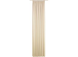 4004567142285 - Vorhang WIRTH WirthNatur Gardinen Gr 225 cm Kräuselband 130 cm beige Kräuselband 2-lagig