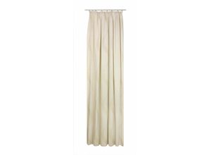 4004567149888 - Vorhang WIRTH Lupara Gr 2 beige B132cm H180cm Jacquard Obermaterial 75% Polyester 25% Baumwolle Gardinen