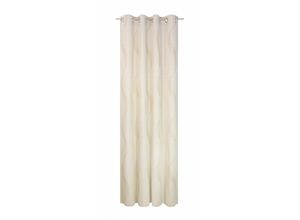 4004567149925 - Vorhang WIRTH Lupara Gardinen Gr 150 cm Ösen 132 cm beige Ösen Gardine