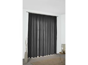 4004567155452 - Vorhang WIRTH RICCIA Gr 1 bunt (grau silberfarben) B132cm H150cm Jacquard Obermaterial 75% Polyester 25% Baumwolle Gardinen