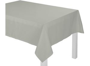 4004567163303 - Tischdecke WIRTH Peschiera Tischdecken Gr B L 85 cm x 85 cm eckig grau (taupe) Tischdecken