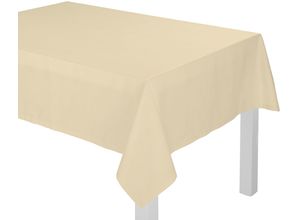 4004567168544 - Tischdecke WIRTH Neufahrn Tischdecken Gr B L 130 cm x 220 cm eckig beige Tischdecken