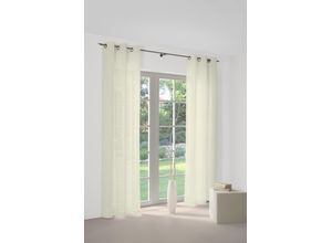 4004567173876 - Vorhang »Peschiera« (1 St) echtes Seiden-Garn verwebt