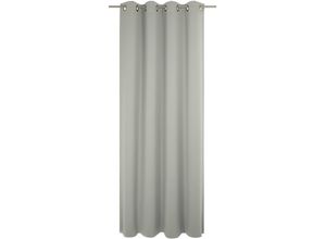 4004567173951 - Vorhang WIRTH Peschiera Gardinen Gr 175 cm Ösen 132 cm grau (taupe) echtes Seiden-Garn verwebt 4004567173951 - Vorhang WIRTH Peschiera Gardinen Gr 175 cm Ösen 132 cm grau (taupe) echtes Seiden-Garn verwebt