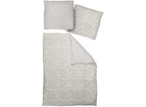 4004567191191 - Wendebettwäsche ADAM Flower Bettwäsche Gr B L 135 cm x 220 cm (1 St) B L 80 cm x 80 cm (1 St) Renforcé silberfarben Renforcé-Bettwäsche mit Blumen 4004567191191 - Wendebettwäsche ADAM Flower Bettwäsche Gr B L 135 cm x 220 cm (1 St) B L 80 cm x 80 cm (1 St) Renforcé silberfarben Renforcé-Bettwäsche mit Blumen