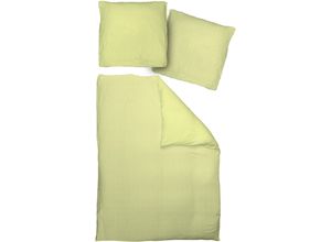 4004567196875 - Bettwäsche ADAM Graphic Ventus Gr B L 155 cm x 200 cm (1 St) B L 80 cm x 80 cm (1 St) Renforcé grün (hellgrün) Renforcé-Bettwäsche mit feiner Struktur