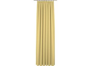 4004567197148 - Vorhang ADAM Graphic Ventus Light Gr 3 gelb (hellgelb) B145cm H225cm Jacquard Baumwolle (Bio-Baumwolle) Gardinen