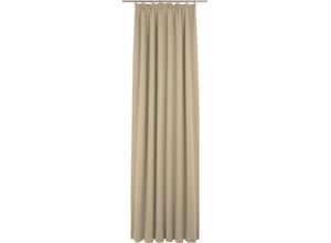 4004567199180 - Vorhang ADAM Uni Light Collection Gardinen Gr 175 cm Kräuselband 145 cm beige Kräuselband