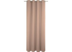 4004567199210 - Vorhang ADAM Uni Light Collection Gardinen Gr 145 cm Ösen 145 cm beige Ösen Gardine