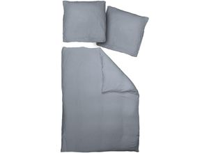 4004567200077 - Bettwäsche ADAM Uni Collection Gr B L 155 cm x 200 cm (1 St) B L 80 cm x 80 cm (1 St) Renforcé blau (königsblau) Renforcé-Bettwäsche im Uni Design