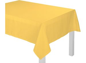 4004567202668 - Tischdecke ADAM Uni Collection Light Tischdecken Gr B L 145 cm x 220 cm oval gelb (hellgelb) 4004567202668 - Tischdecke ADAM Uni Collection Light Tischdecken Gr B L 145 cm x 220 cm oval gelb (hellgelb)
