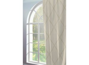 4004567205904 - Vorhang ADAM Casket Valdelana Gr 4 beige (naturweiß) B145cm H245cm Jacquard Baumwolle (Bio-Baumwolle) Gardinen