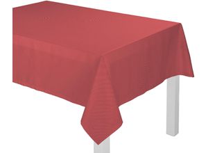 4004567206222 - Tischdecke ADAM Uni Collection Tischdecken Gr B L 145 cm x 250 cm eckig rot (dunkelrot) nachhaltig