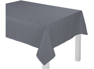 4004567208851 - Tischdecke ADAM Graphic Ventus Tischdecken Gr B L 145 cm x 190 cm eckig blau (dunkelblau) Tischdecken