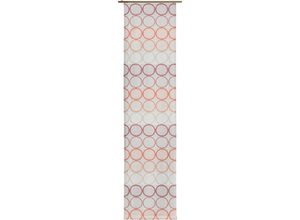 4004567213671 - Schiebegardine WIRTH Zirbello Gr 4 orange (terrakotta) B60cm H245cm Jacquard Baumwolle Polyester Gardinen