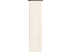 4004567217686 - Schiebegardine WIRTH Newbury Gr 1 beige (creme) B57cm H145cm Jacquard Baumwolle Polyester Gardinen Ohne Befestigungszubehör Breite 57 cm