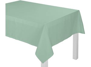 4004567219550 - Tischdecke WIRTH NEWBURY Tischdecken Gr B L 130 cm x 190 cm eckig grün (mint) Tischdecken