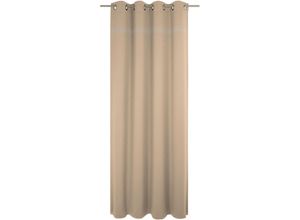 4004567222642 - Vorhang WIRTH Wiessee Gardinen Gr 225 cm Ösen 150 cm beige (naturfarben)