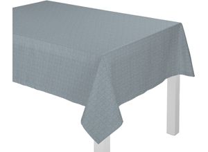 4004567223786 - Tischdecke ADAM Graphic Ventus Light Tischdecken Gr B L 130 cm x 220 cm eckig blau (königsblau) Tischdecken