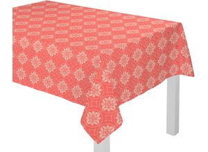 4004567223960 - Tischdecke ADAM Romantic Puligny Light Tischdecken Gr B L 145 cm x 250 cm eckig rot