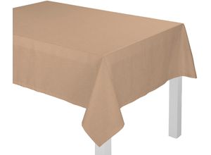 4004567240219 - Tischdecke WIRTH WIESSEE Tischdecken Gr B L 130 cm x 160 cm eckig beige (natur) Tischdecken