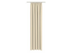 4004567257088 - Vorhang WIRTH Dim out Gardinen Gr 300 cm Kräuselband 145 cm beige Kräuselband