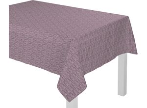 4004567269067 - Tischdecke ADAM Little Parrot Tischdecken Gr B L 145 cm x 250 cm eckig lila (aubergine) nachhaltig