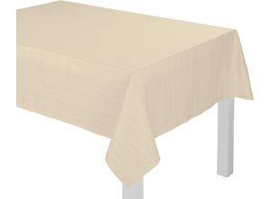 4004567269715 - Tischdecke ADAM Urban Cactus Tischdecken Gr B L 145 cm x 190 cm eckig beige (natur) Tischdecken nachhaltig