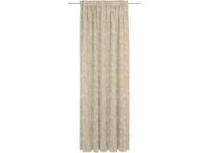 4004567305888 - Vorhang ADAM Flower Cuvée light Gardinen Gr 145 cm Multifunktionsband 142 cm beige Esszimmergardinen nachhaltig aus Bio-Baumwolle