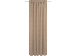4004567311223 - Vorhang ADAM Urban Cactus Gr 1 braun Gardinen 145cm Multifunktionsband 142cm Baumwolle nachhaltig aus Bio-Baumwolle B142cm H145cm