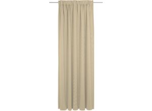 4004567311681 - Vorhang ADAM Uni Collection light Gardinen Gr 255 cm Multifunktionsband 142 cm beige Esszimmergardinen nachhaltig aus Bio-Baumwolle