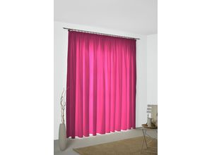 4004567320089 - Vorhang WIRTH Dim out Gardinen Gr 225 cm Multifunktionsband 142 cm pink Esszimmergardinen
