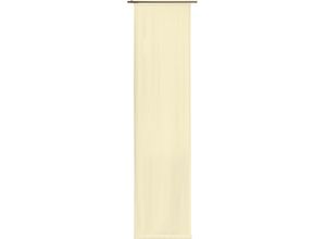 4004567324865 - Schiebegardine WIRTH Sunday Gr 1 beige (creme) B60cm H145cm Jacquard Baumwolle Polyester Gardinen Mit Zubehör