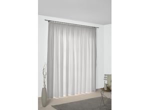 4004567338763 - Vorhang WIRTH Torbole Gr 4 braun (hellbraun) B132cm H225cm Jacquard Baumwolle Polyester Gardinen