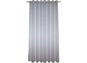 4004567360672 - Gardine WIRTH Gerty weiß Gardinen 160cm Ösen 600cm Polyester Fertig-Store mit Metallösen nach Maß B600cm H160cm