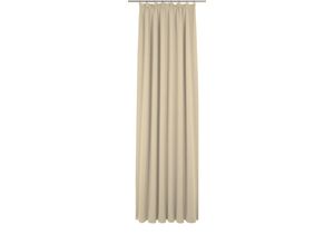 4004567374112 - Vorhang WIRTH Trondheim B Gardinen Gr 175 cm Kräuselband 132 cm beige (natur) Kräuselband nach Maß