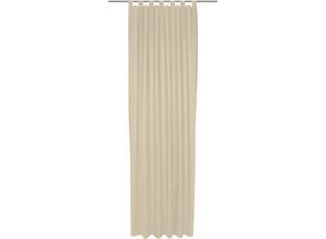 4004567374907 - Vorhang WIRTH Trondheim B Gardinen Gr 155 cm Schlaufen 132 cm beige (natur) Schlaufen nach Maß