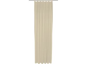 4004567374945 - Vorhang WIRTH Trondheim B Gardinen Gr 195 cm Schlaufen 132 cm beige (natur) Schlaufen nach Maß