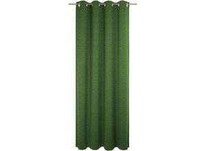 4004567379186 - Vorhang WIRTH Trondheim 328 g m² grün (dunkelgrün) B132cm H385cm Chenille Polyacryl Gardinen nach Maß