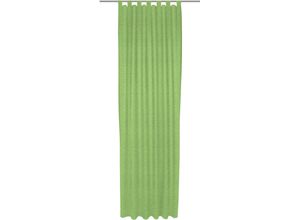 4004567381486 - Vorhang WIRTH Trondheim B grün (apfelgrün) Gardinen 255cm Schlaufen 132cm Polyacryl nach Maß B132cm H255cm
