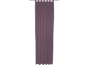 4004567389024 - Vorhang WIRTH Trondheim B Gardinen Gr 235 cm Schlaufen 132 cm lila (beere) Schlaufen nach Maß