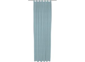 4004567391331 - Vorhang WIRTH Trondheim B blau (hellblau) Gardinen 385cm Schlaufen 132cm Polyacryl nach Maß B132cm H385cm