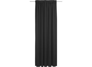4004567410032 - Vorhang WIRTH Dim out Gardinen Gr 185 cm Multifunktionsband 142 cm schwarz Schlafzimmergardinen nach Maß