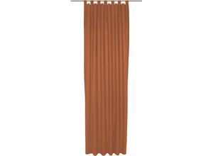 4004567411749 - Vorhang WIRTH Dim out orange (terra) Gardinen 275cm Schlaufen 142cm Polyester nach Maß B142cm H275cm