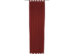 4004567412777 - Vorhang WIRTH Dim out Gardinen Gr 225 cm Schlaufen 142 cm rot Schlaufen nach Maß