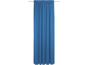 4004567413408 - Vorhang WIRTH Dim out Gardinen Gr 315 cm Multifunktionsband 142 cm blau Schlafzimmergardinen nach Maß