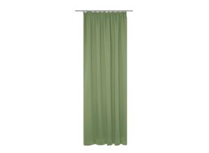 4004567414306 - Vorhang WIRTH Dim out Gardinen Gr 405 cm Kräuselband 142 cm grün Kräuselband nach Maß